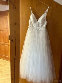 ADINA svatební šaty s korunkou - 3