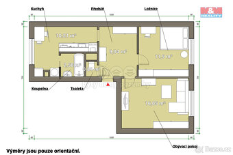 Prodej bytu 2+1, 50 m², Plzeň, ul. Macháčkova - 3