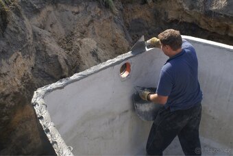 10m3 betonová jímka, nádrž, žumpa,retenční nádrž - 3