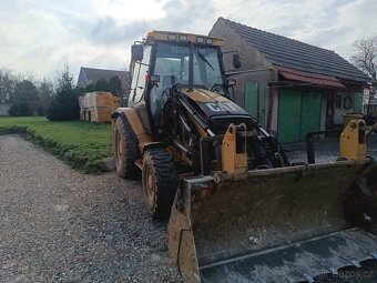 Caterpillar 442D traktorbagr - 3