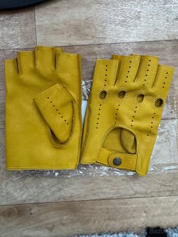Rukavice z Jelení Kůže/Protiskluzové “L” - Nove - 3