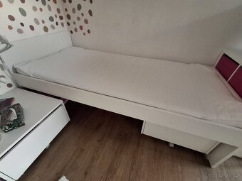 Postel IKEA Släkt včetně úložných boxů - 3