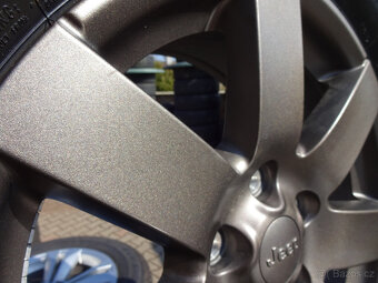 Jeep - NOVÁ celoroční alu kola 18" 5x127 - šedá PERLEŤ TPMS - 3