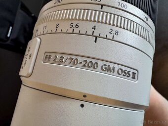 Sony FE 70-200 mm f/2,8 GM II OSS - JAKO NOVÝ - 3