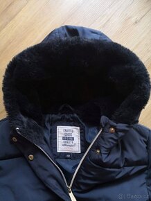Nádherná téměř nová zimní bunda vel. 152 - 3