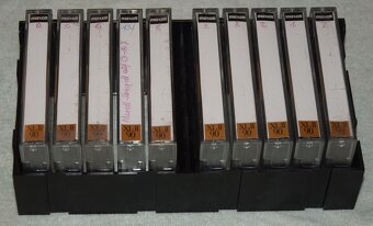 MAXELL XL II, 90,typ II CrO2 chrom, 10ks + stojan 10 kazet - 3