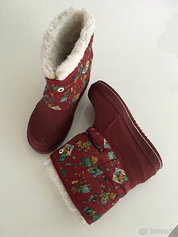 Dětské sněhule/galoše, vel. 29 - 30 - 3