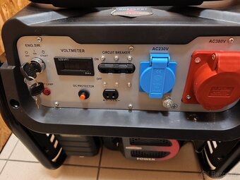 Benzínová elektrocentrála - 3