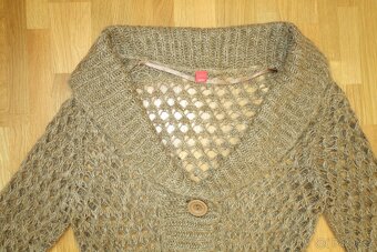 Dámský svetr/ svetřík se šálovým límcem vel. M - 3