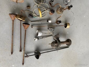 Starožitné lampy lustry torzo - 3