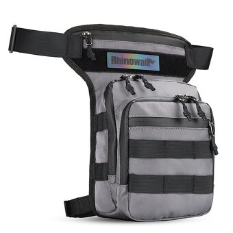 Rhinowalk brašna na nohu MT102 - šedá - 3