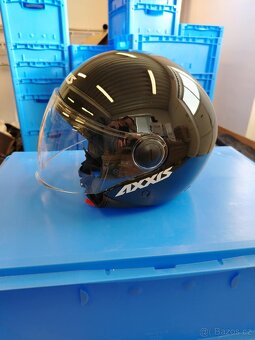 JET přilba AXXIS SQUARE černá lesklá - M - 3