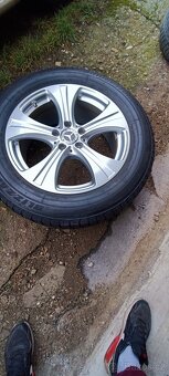 18" Alu kola Mercedes GLC 235/60/18 zimní 8mm - 3