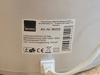 ZVLHČOVAČ VZDUCHU - BENTA - 3