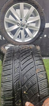 5x112 R17 Volkswagen golf 6 +❄️ zimní pneu POUŽITÝ STAV - 3