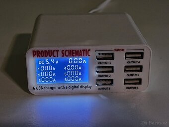 USB nabíjecí hub - 3