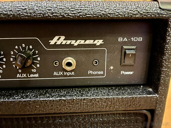 Prodám basové kombo: Ampeg BA-108v2. Super stav. - 3