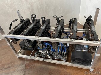 Mining Rig 6x RX 5700 XT Gigabyte - 3