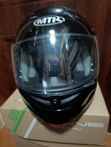 Prodám zachovalou výklopnou helmu MTR v.L-60cm. - 3