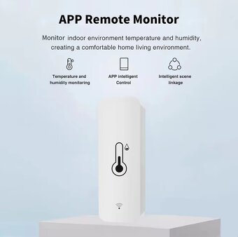 WiFi SENZOR TEPLOTY A VLHKOSTI TUYA/ Smart LIFE - 3