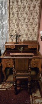 Prodám psací stůl Biedermeier, z 19stoleti - 3