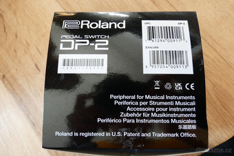 Sustain pedál ROLAND DP-2 nový - 3