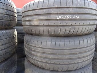 Letní pneu Dunlop Sport, 205/55/16, 4 ks, 5-6 mm - 3