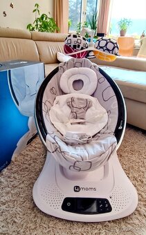 Houpací lehátko 4moms mamaRoo 4.0 perfektní stav - 3