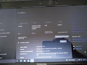 Toshiba Intel i5, SSD, 16gb RAM, nvidia - 3