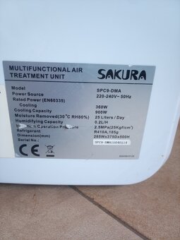 mobilní klimatizace Sakura SPC 9 DMA - 3