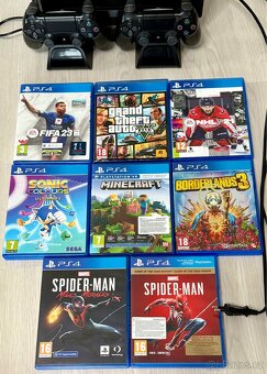 Playststion 4 PS4 Pro, 2x Dualshock, 1TB - 3
