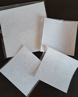 Malování pískem - dekorační písek - sand painting - 3