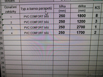PVC parapety bílé - 3