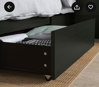 Šuplíky pod postel 2x Malm - 3