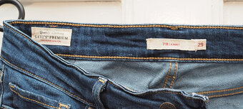 Skinny rifle Levi Strauss & Co. tmavě modré 29/32 - 3