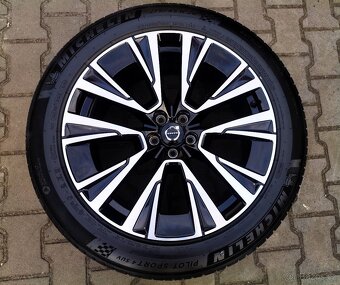 Alu kola originál Volvo XC 90 5x108 R20 KRÁSNÁ ZÁNOVNÍ SADA - 3