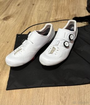 Shimano S Phyre white 45, silniční tretry - 3
