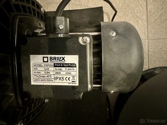Bezénové čerpadlo Brilix FXP250 - stáří 2 roky - 3