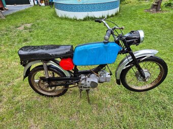 Jawa 23 Mustang bez TP, modrá barva 5. - 3