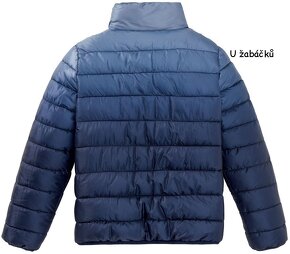 ☘️ Klučičí OMBRE BUNDA modrá přechodová vel. 140 ☘️ - 3