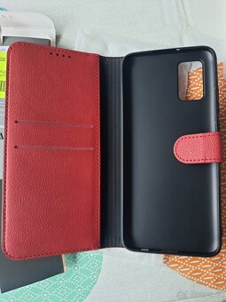 Kožené púzdro/ kryt na Samsung Galaxy A02s - 3