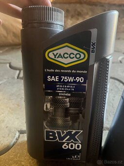 Převodový olej YACCO BVX600 75W90 - 3