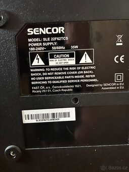 full HD Sencor 22” JAKO NOVÁ - 3