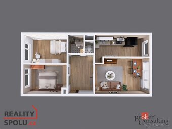 Prodej, byty/3+1, 70 m2, Okružní 475, 26762 Komárov, Beroun - 3