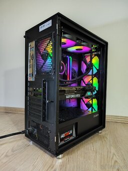 Herní PC: RTX 3080, Ryzen 7 5800x, 2Tb M.2, ZÁRUKA - 3