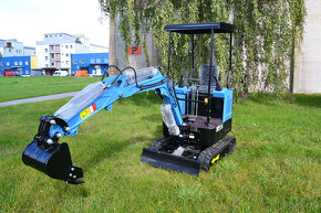 miniBagr HT 1500kg naftový dvouválec 19koní - 3
