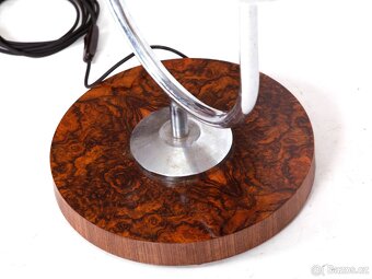 Luxusní funkcionalistická lampa, ořech - 3