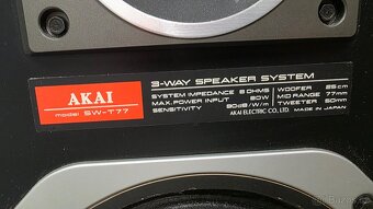 Reprobedny AKAI SW-T77 - 3