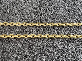 Zlata retez anker pilka 14k 585/1000 158g - 3