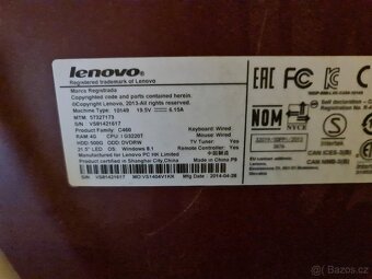 Lenovo C460 AIO 21.5" - 3